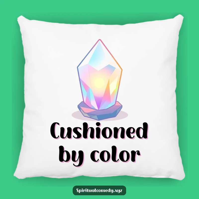 Funny Crystal Pillow - Cozy Luminous Zen Cushion Gift