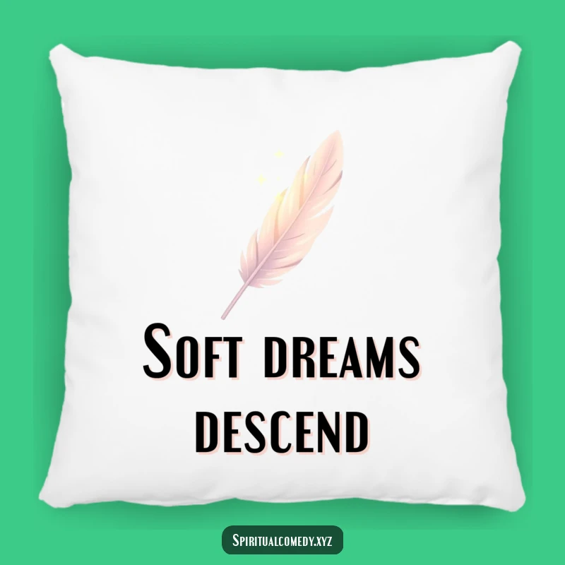 Funny Feather Pillow - Cozy Light Descent Cushion Gift